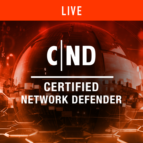 CND – Certified Network Defender | Selbstlernender Videokurs (12 Monate) + CyberQ Lab (6 Monate) + eCourseware (24 Monate) + Übungstest und Prüfungsgutschein 