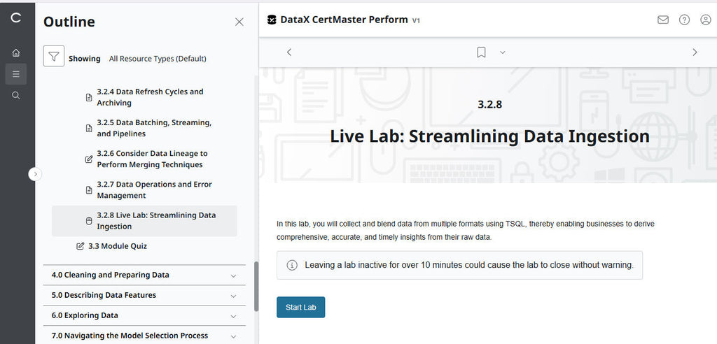 Best Price Guarantee ✅ CompTIA DataX CertMaster Perform (V1)